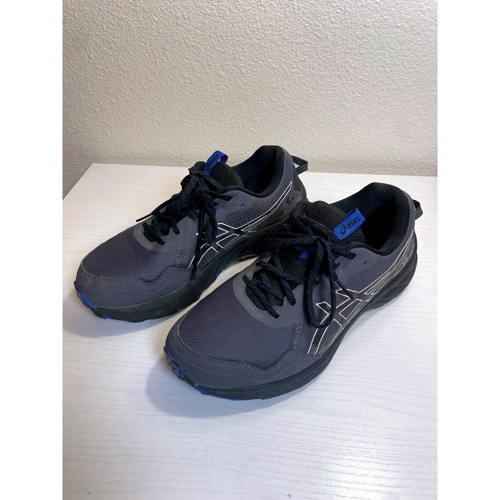 ASICS GEL-VENTURE 10 Men's Trail Running Shoes Grey Blue Size 9‎ UK 8